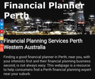 Financialplannerperth.com(Financial Planner Perth) Screenshot