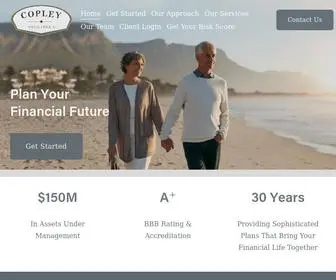 Financialplannersandiego.com(Copley Financial Group) Screenshot