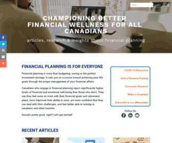Financialplanningforcanadians.ca(Financial Planning For Canadians) Screenshot