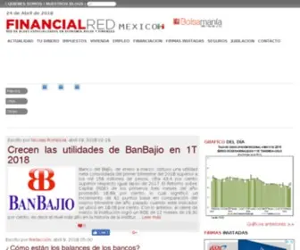 Financialred.com.mx(Financial Red Mexico) Screenshot
