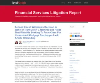 Financialserviceslitigationreport.com(Financial Services Litigation Report) Screenshot