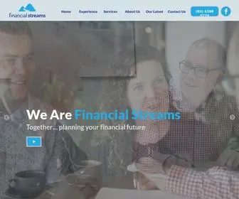 Financialstreams.com.au(Financial advisor & retirement planning) Screenshot