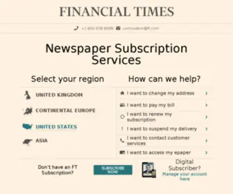 Financialtimes.net(Financialtimes) Screenshot