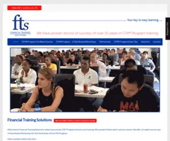 Financialts.co.za(CFA) Screenshot