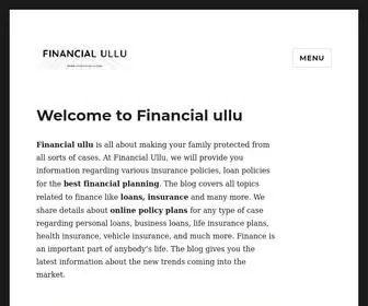 Financialullu.com(Financial Advisory Blog) Screenshot