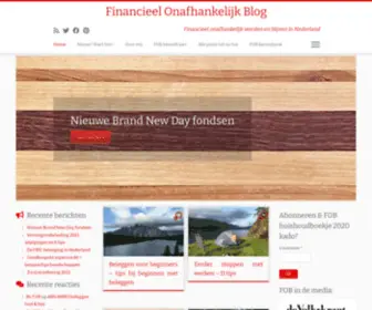 Financieelonafhankelijkblog.nl(Financieel onafhankelijk worden in Nederland) Screenshot