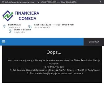 Financiera-Comeca.com(FINANCIERA COMECA) Screenshot