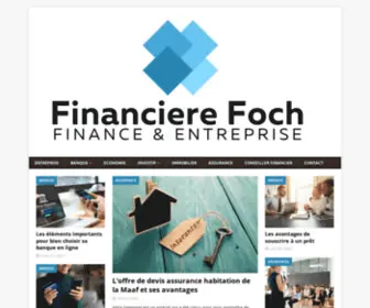Financiere-Foch.com(Financière) Screenshot