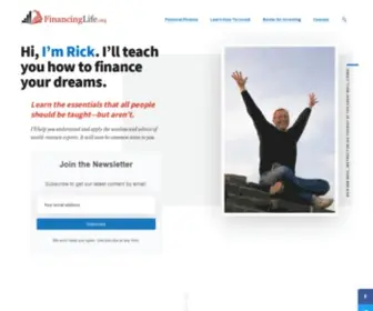 Financinglife.org(Learn how to Save) Screenshot