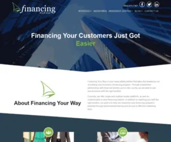 Financingyourway.com(Financing Your Way) Screenshot