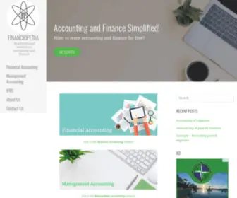 Financiopedia.com(Where Every Financial Question Finds an Answer) Screenshot