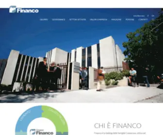 Financo.it(Gruppo Financo Holding) Screenshot