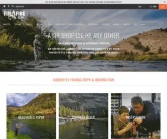 Finandfire.com(Fin & Fire Fly Shop) Screenshot