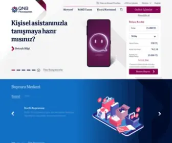 Finansbank.com.tr(QNB) Screenshot