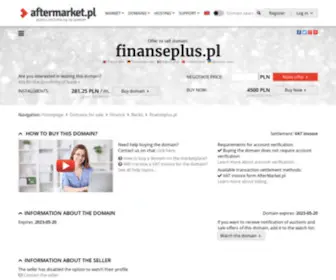 Finanseplus.pl(Centrum finansowe) Screenshot