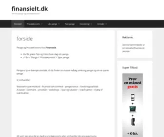 Finansielt.dk(Privatøkonomi) Screenshot