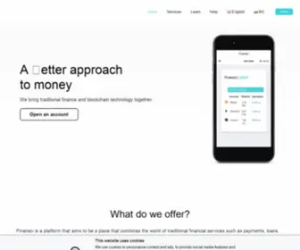 Finansiv.com(Buy, sell and store crypto) Screenshot