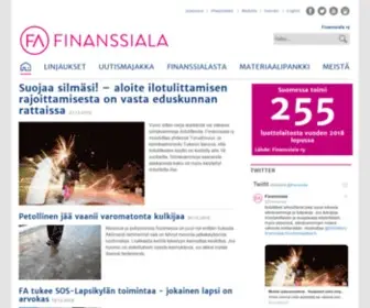 Finanssiala.fi(Finanssiala ry) Screenshot
