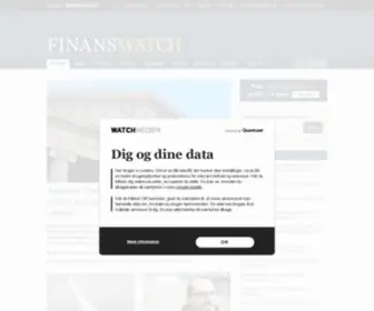 Finanswatch.dk(Finanswatch) Screenshot