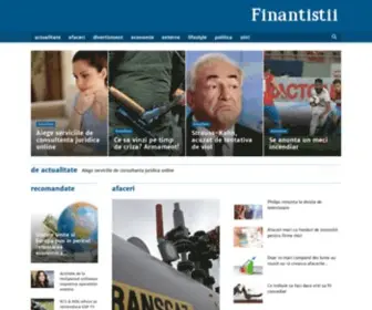 Finantistii.ro(Stiri financiare) Screenshot