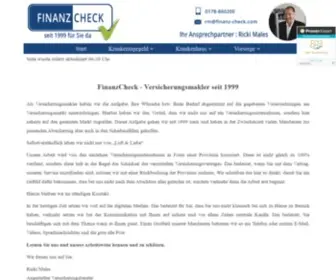 Finanz-Check.com(Der FINANZCHECK.com Kreditvergleich) Screenshot