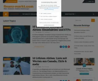 Finanz-Markt.com(Aktien) Screenshot