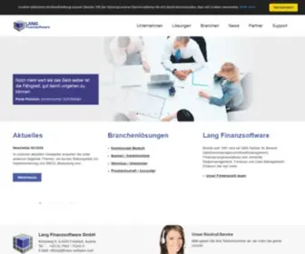 Finanz-Software.com(Darlehensmanagement, Treasury Management, Liquiditätsplanung, Cash Management, Corporate Finance ) Screenshot