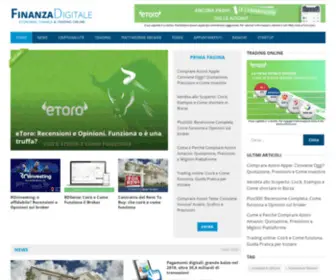 Finanzadigitale.com(Trading e Finanza Personale) Screenshot