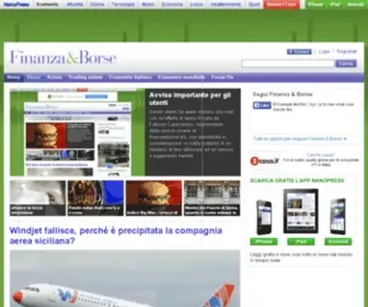 Finanzaeborse.it(Finanza e Borse) Screenshot