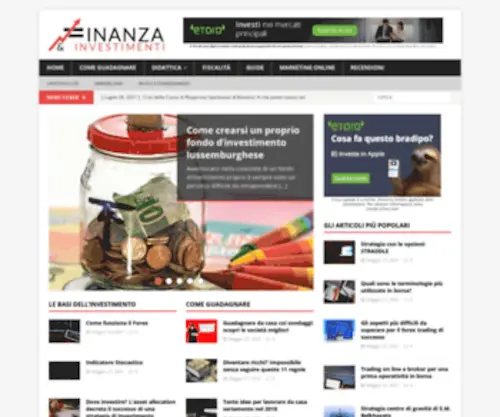 Finanzaeinvestimenti.it(HOME) Screenshot