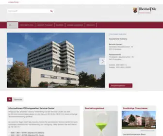 Finanzamt-Koblenz.de( Home) Screenshot