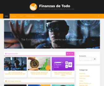 Finanzasdetodo.com(Finanzas de Todo) Screenshot