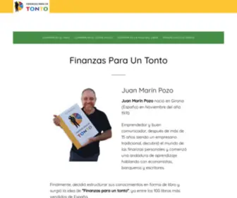 Finanzasparauntonto.com(Finanzas para un Tonto) Screenshot