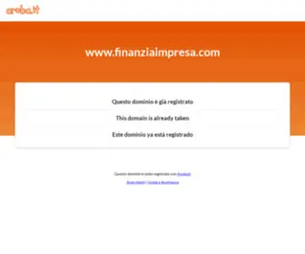 Finanziaimpresa.com(Finanzia impresa) Screenshot