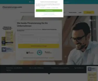 Finanzierung.com(Wir finanzieren Unternehmen) Screenshot