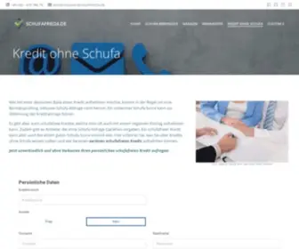 Finanzinform.de(Online Kredit ohne Schufa) Screenshot