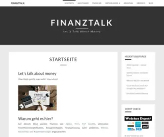 Finanztalk.org(finanztalk) Screenshot