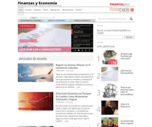 Finanzzas.com(Finanzas y Economía) Screenshot