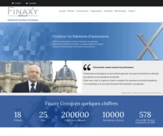 Finaxygroup.com(Accueil) Screenshot