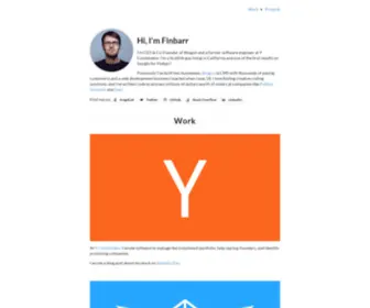 Finbarrtaylor.com(Finbarr Taylor) Screenshot
