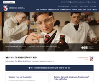 Finboroughschool.co.uk(Finborough School) Screenshot