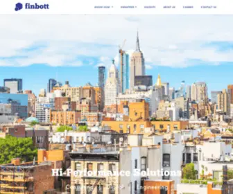 Finbott.com(Home) Screenshot