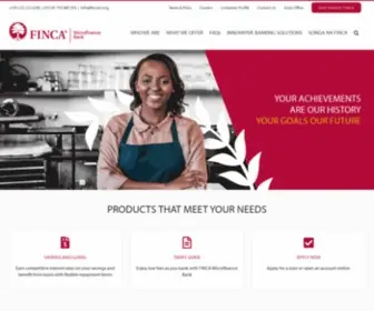 Finca.co.tz(FINCA Microfinance Bank) Screenshot