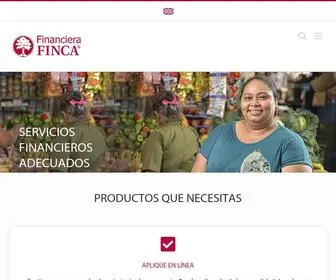Finca.com.ni(FINCA Nicaragua) Screenshot