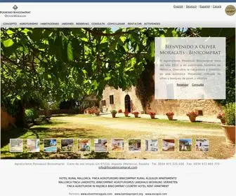 Fincabinicomprat.com(Finca Agroturismo Possessi) Screenshot