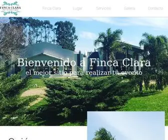 Fincaclara.com(Finca Clara) Screenshot