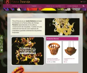 Fincadracula.com(Panamá) Screenshot