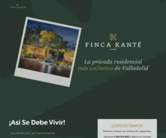 Fincakante.com(Finka Kanté) Screenshot