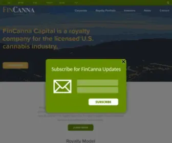 Fincannacapital.com(FinCanna Capital Corp) Screenshot