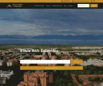 Fincaraizcolombia.com.co(Finca Raíz Colombia) Screenshot